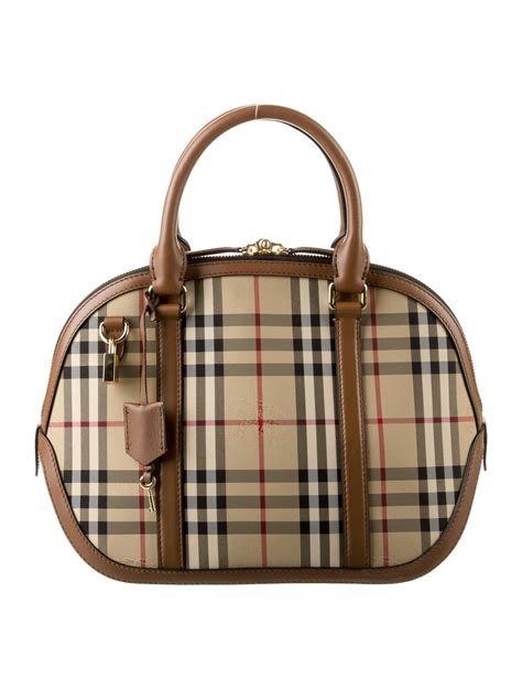 burberry small horseferry check orchard satchel|Burberry Satchel .